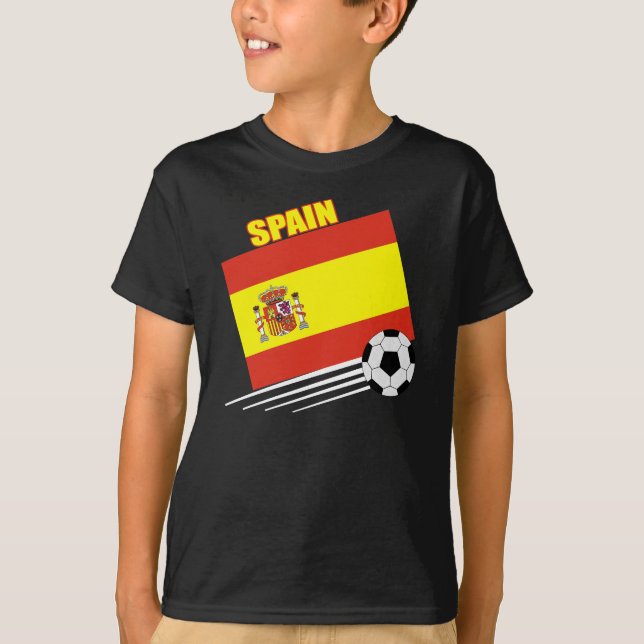 Camiseta Equipo de fútbol español (Anverso)
