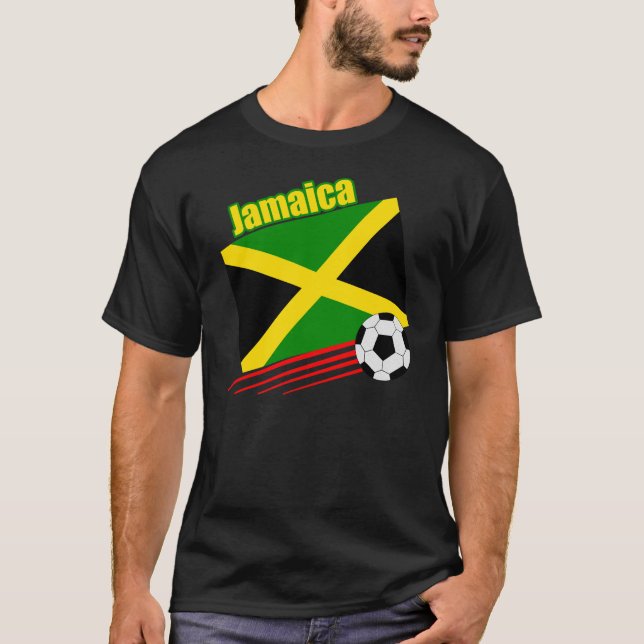 Camiseta Equipo de fútbol jamaicano (Anverso)