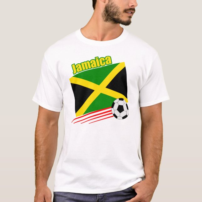Camiseta Equipo de fútbol jamaiquino (Anverso)