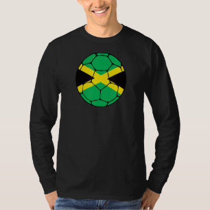 Camiseta Equipo de fútbol jamaiquino apoya a hombre de band