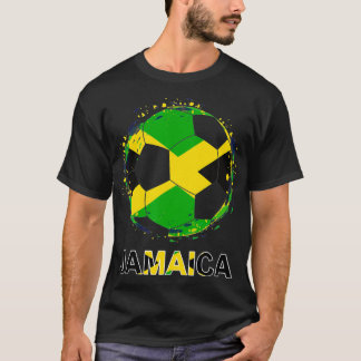 Camiseta Equipo de fútbol jamaiquino hincha de la bandera d