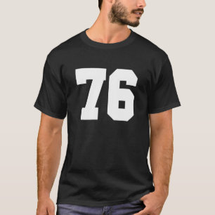 Camiseta Equipo de fútbol número 76 equipo americano de rug