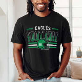 Camiseta Equipo de Fútbol Personalizado con Franja Verde Pa