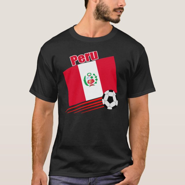 Camiseta Equipo de fútbol peruano (Anverso)