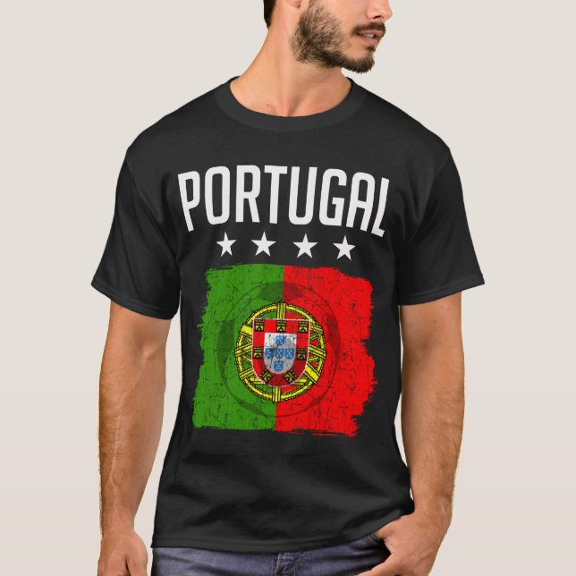 Camiseta equipo de fútbol portugal (Anverso)