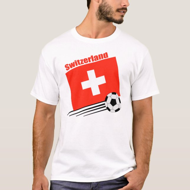 Camiseta Equipo de fútbol suizo (Anverso)