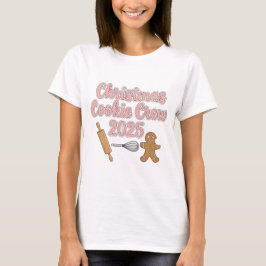 Camiseta Equipo de Galletas de Navidad 2025