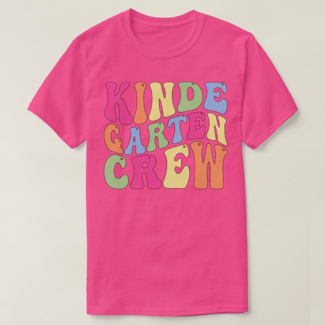 Camiseta Equipo de garten de Kinder (Diseño del anverso)