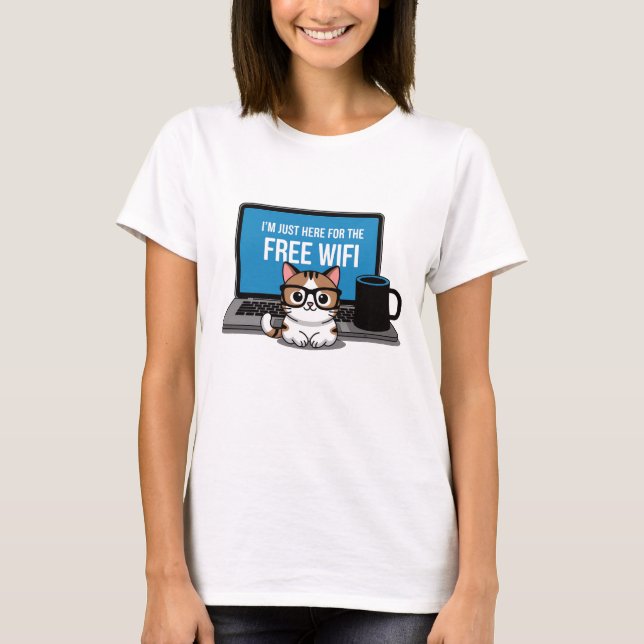 Camiseta Equipo de gato (Anverso)