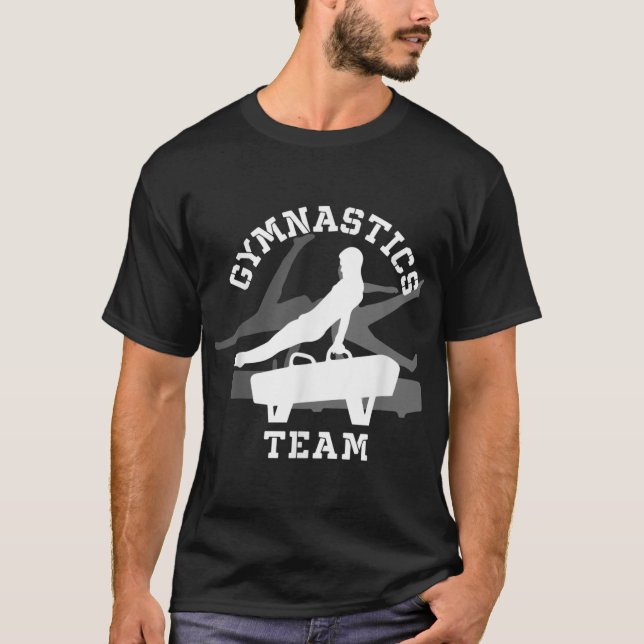 Camiseta Equipo de gimnasia masculino gimnasta gimnasta ame (Anverso)
