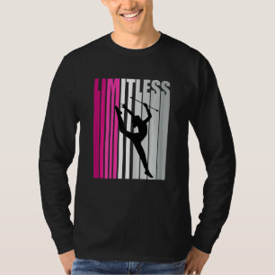 Camiseta Equipo de gimnasia rítmica bastante bonito niña ro