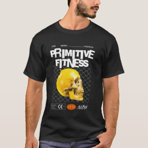 Camiseta Equipo de gimnasio de estilo primitivo Limón Calav