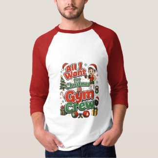 Camiseta Equipo de gimnasio de Navidad entrenamiento de vac