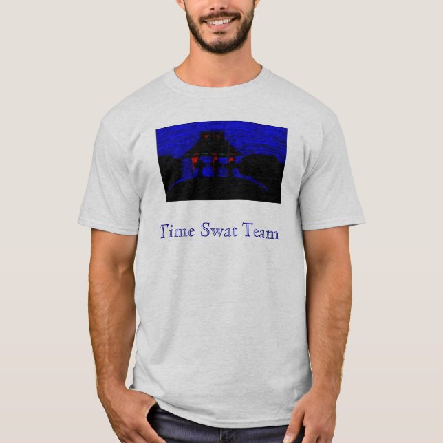 Camiseta Equipo de golpe violento del tiempo (Anverso)