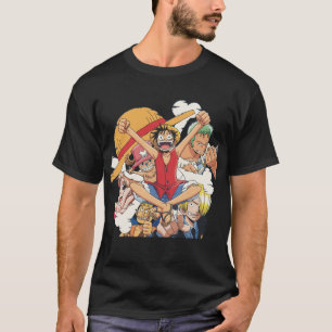 Camiseta EQUIPO DE Gorra DE Paja DE OG ANIME MANGA PERSONAL