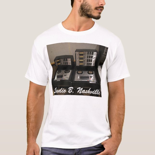 Camiseta Equipo de grabación clásico Studio B (Anverso)