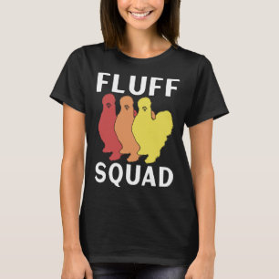 Camiseta Equipo de granja de granjero de gallina sedosa chi
