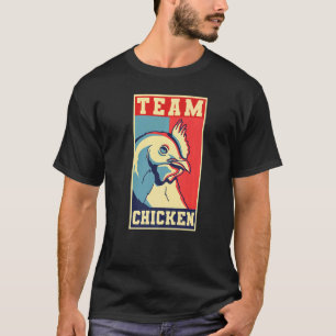Camiseta Equipo de granjero animal mascota gallina pollos