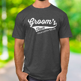 Camiseta Equipo de Groom - Esporto de Bachelor Party de Bod
