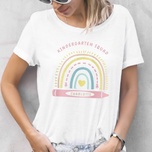 Camiseta Equipo De Guardería De Nuevo En La Escuela