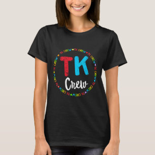 Camiseta Equipo de guardería de transición escolar Equipo T