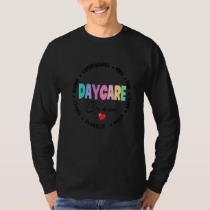 Camiseta Equipo de guardería escolar Proveedor de cuidado i
