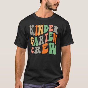 Camiseta Equipo de guardería Retro Groovy