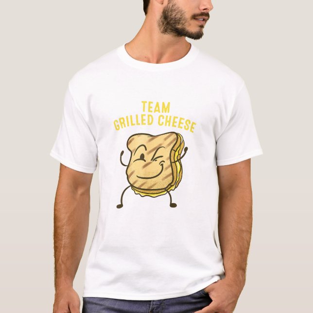 Camiseta Equipo de Guay a la parrilla regalo de queso Funny (Anverso)