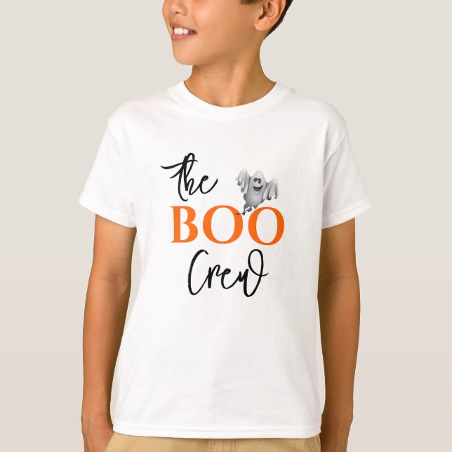 Camiseta Equipo de Halloween BOO (Anverso)