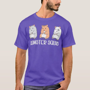 Camiseta Equipo de Hámster Irónico Cute Rodent Hamster Squa