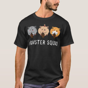 Camiseta Equipo de hámsters Papá Mamá Roedor Mascota Animal