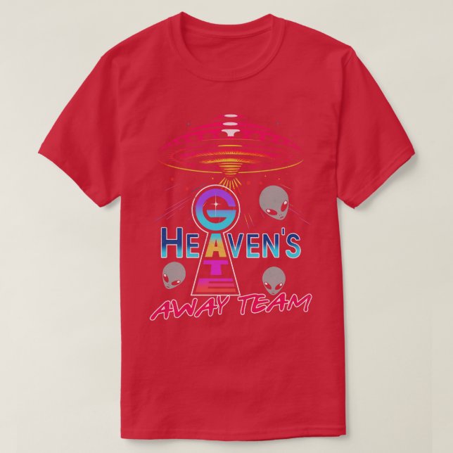 Camiseta Equipo de Heavens Gate Away (Diseño del anverso)