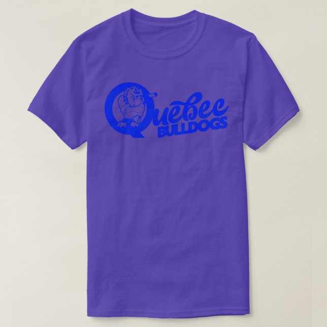 Camiseta Equipo de hockey Bulldoges de Quebec (Diseño del anverso)