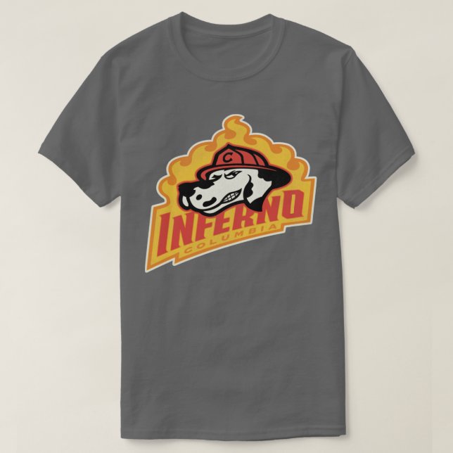 Camiseta Equipo de hockey Columbia Inferno (Diseño del anverso)