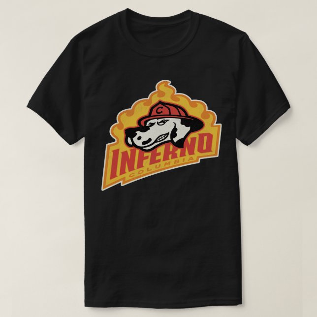 Camiseta Equipo de hockey Columbia Inferno 1 (Diseño del anverso)
