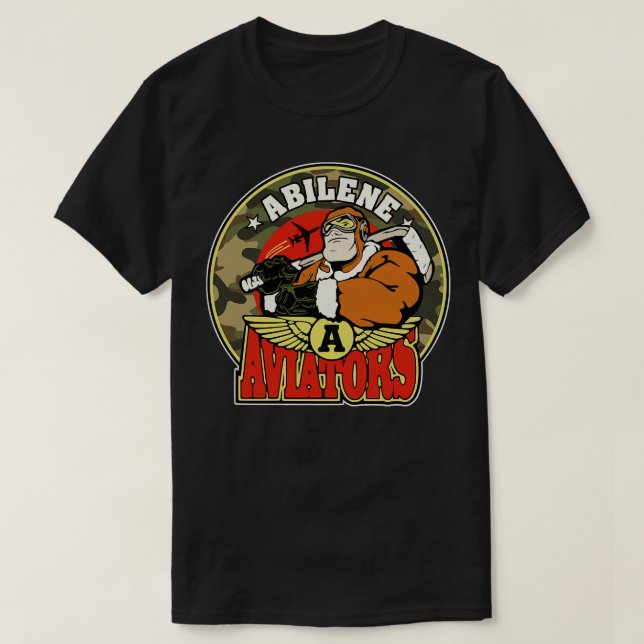 Camiseta Equipo de hockey de los aviadores de Abilene (Diseño del anverso)