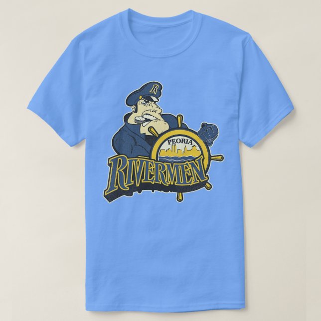 Camiseta Equipo de hockey de Rivermen derrotado TShirt (Diseño del anverso)