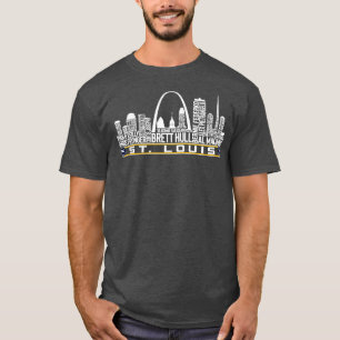 Camiseta Equipo de hockey de St Louis legitimiza la ciudad 