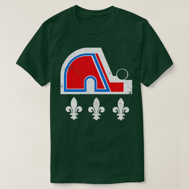 Camiseta Equipo de hockey Quebec Nordiques 901 (Diseño del anverso)