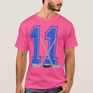 Camiseta Equipo De Hockey Sobre Hielo 11ª Fiesta De Cumplea