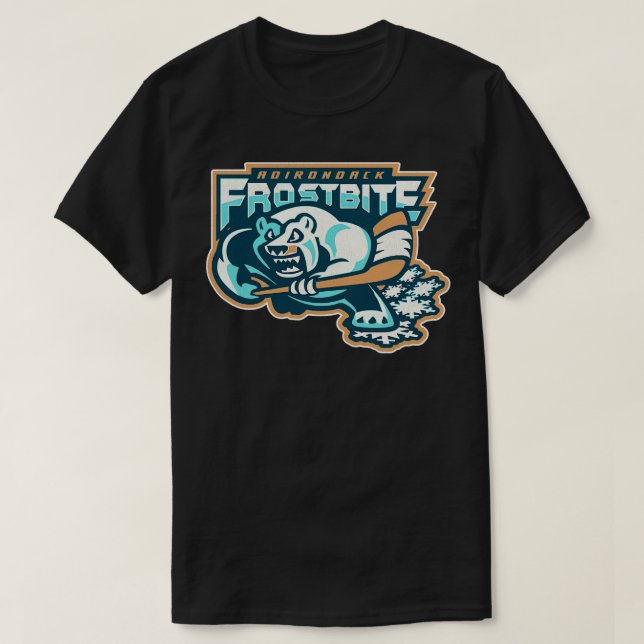 Camiseta Equipo de hockey sobre hielo de Adirondack (Diseño del anverso)