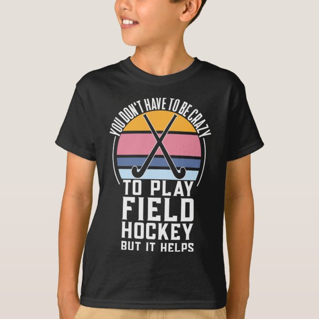 Camiseta Equipo de hockey sobre hierba divertida cita para  (Anverso)