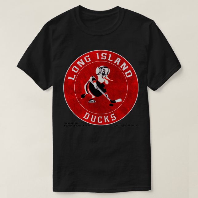 Camiseta Equipo de hockey sobre patines de Long Island Duck (Diseño del anverso)
