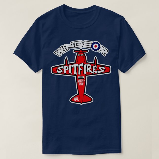 Camiseta Equipo de hockey sobre patines de Windsor derrotad (Diseño del anverso)