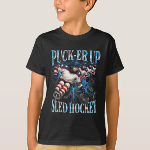 Camiseta Equipo de hockey sobre trineo femenino y de chicas