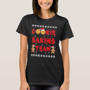 Camiseta Equipo de horneado de galletas hombres de jengibre
