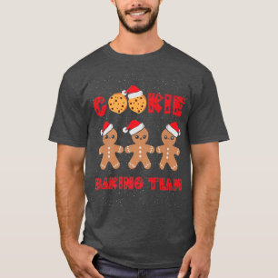 Camiseta Equipo de horneado de galletas hombres de jengibre