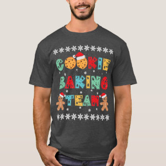 Camiseta Equipo de horneado de galletas hombres de jengibre