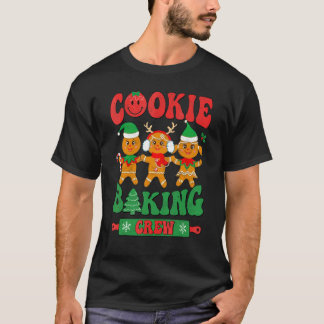 Camiseta Equipo de Horneado de Galletas Navidad Familiar Pa