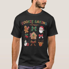 Camiseta Equipo de Horneado de Galletas Navideñas